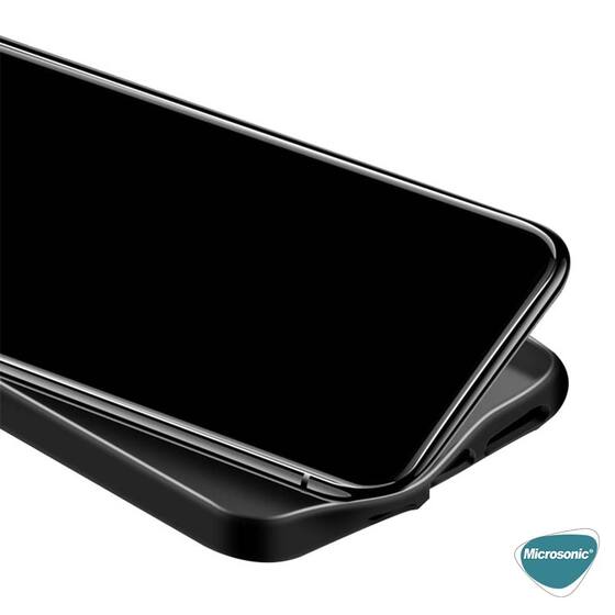 Microsonic Matte Silicone Apple iPhone 15 Pro Kılıf Siyah