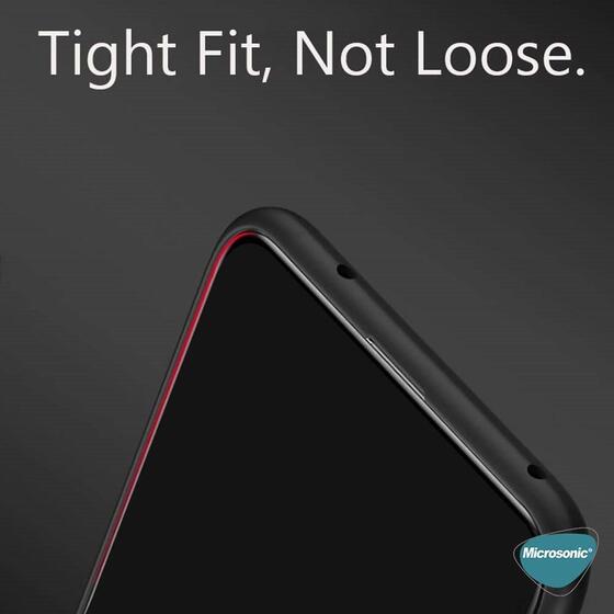 Microsonic Matte Silicone OnePlus 9 Kılıf Siyah
