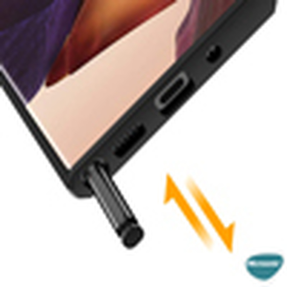 Microsonic Matte Silicone Samsung Galaxy Note 20 Ultra Kılıf Lacivert