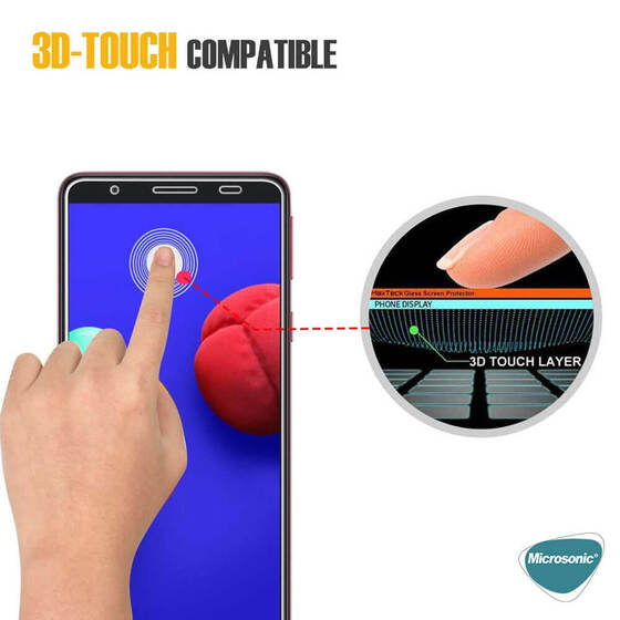 Microsonic Samsung Galaxy A01 Core Tempered Glass Cam Ekran Koruyucu