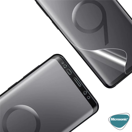 Microsonic Samsung Galaxy A01 Ön + Arka Kavisler Dahil Tam Ekran Kaplayıcı Film