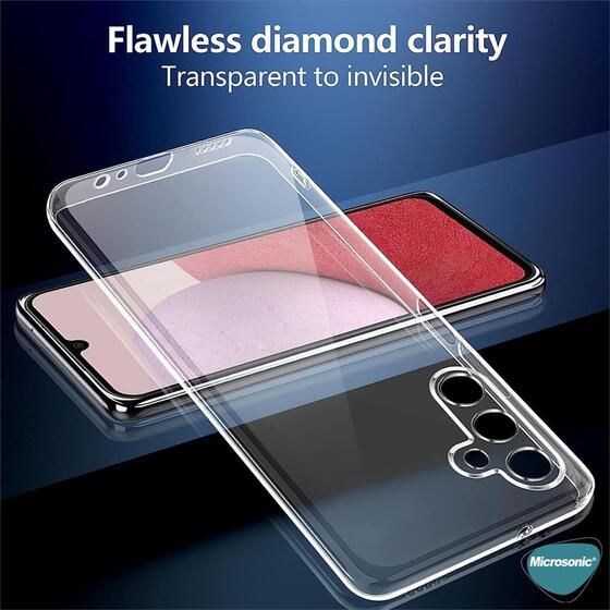 Microsonic Samsung Galaxy A05s Kılıf Transparent Soft Şeffaf