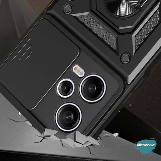 Microsonic Samsung Galaxy A15 Kılıf Impact Resistant Siyah