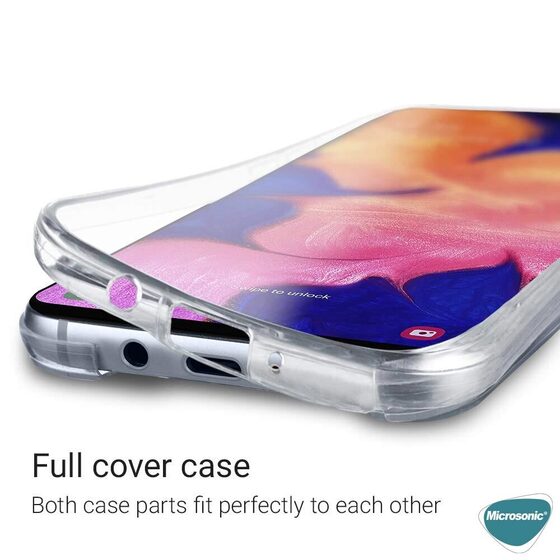 Microsonic Samsung Galaxy A23 Kılıf 6 Tarafı Tam Full Koruma 360 Clear Soft Şeffaf