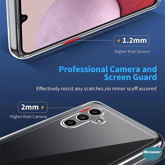 Microsonic Samsung Galaxy A25 Kılıf Transparent Soft Şeffaf