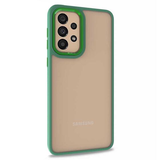 Microsonic Samsung Galaxy A33 5G Kılıf Bright Planet Yeşil