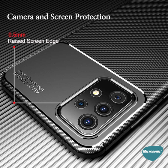 Microsonic Samsung Galaxy A52 Kılıf Legion Series Siyah