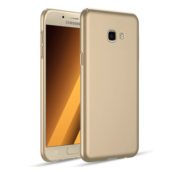 Microsonic Samsung Galaxy A7 2017 Kılıf Premium Slim Gold