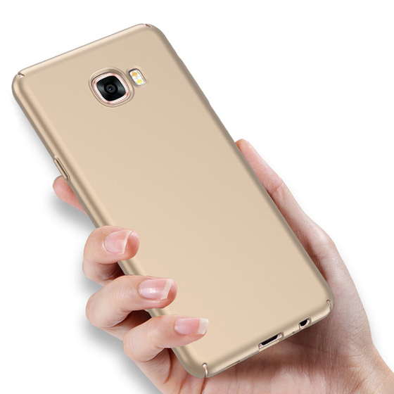 Microsonic Samsung Galaxy A7 2017 Kılıf Premium Slim Gold
