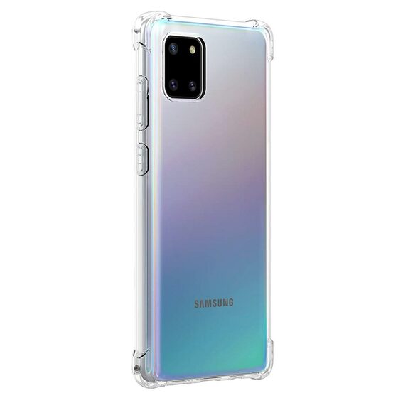 Microsonic Samsung Galaxy A81 Kılıf Shock Absorbing Şeffaf