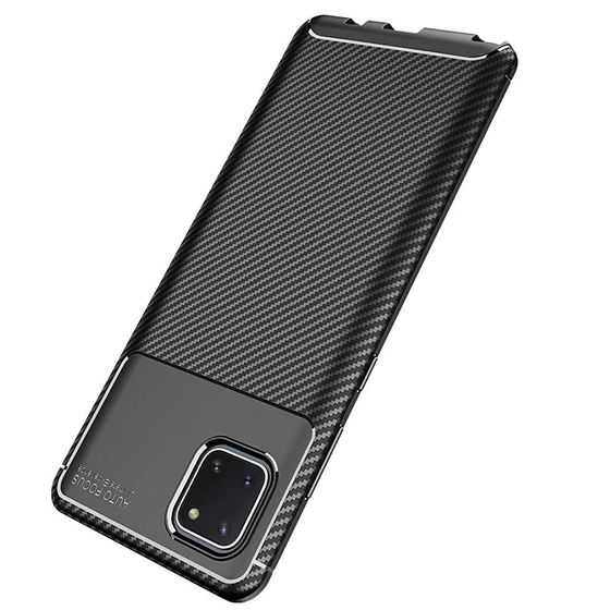 Microsonic Samsung Galaxy A81 (Note 10 Lite) Kılıf Legion Series Siyah
