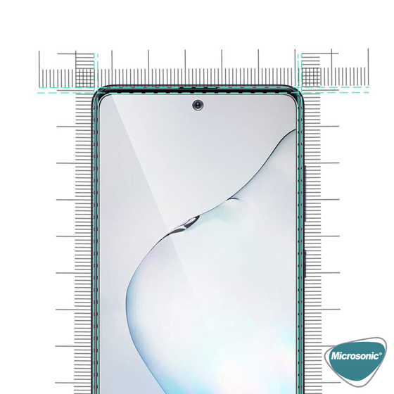 Microsonic Samsung Galaxy A81 Temperli Cam Ekran Koruyucu