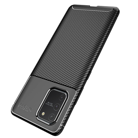 Microsonic Samsung Galaxy A91 (S10 Lite) Kılıf Legion Series Siyah