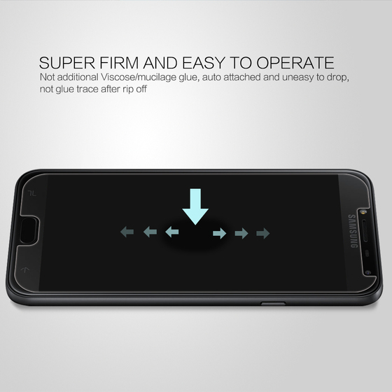 Microsonic Samsung Galaxy J4 Temperli Cam Ekran koruyucu Kırılmaz film