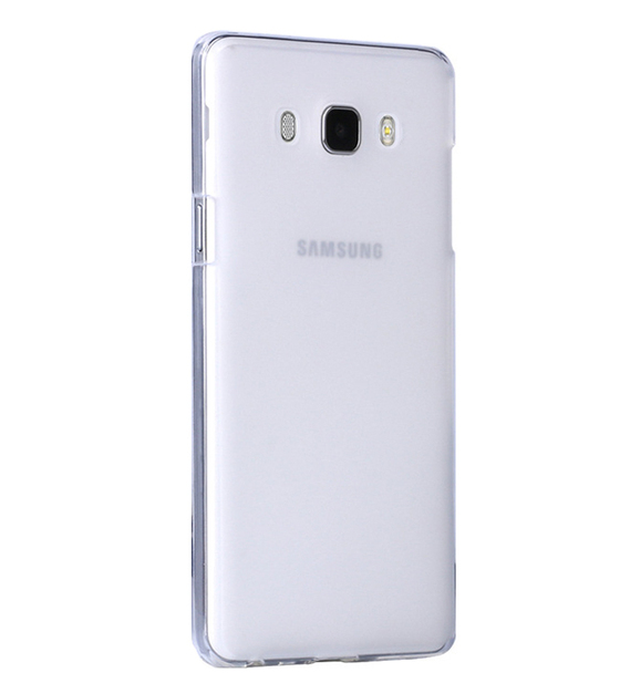 Microsonic Samsung Galaxy J5 2016 Kılıf Transparent Soft Beyaz