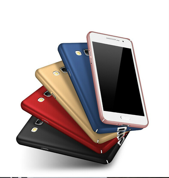 Microsonic Samsung Galaxy J7 Core Kılıf Premium Slim Kırmızı
