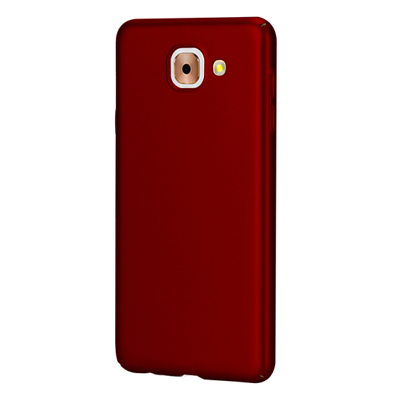 Microsonic Samsung Galaxy J7 Max Kılıf  Premium Slim Kırmızı