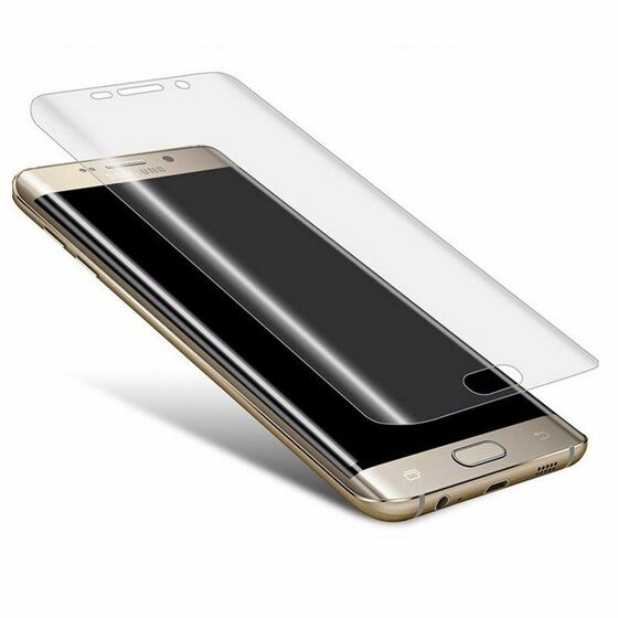 Microsonic Samsung Galaxy J7 Prime 2 Kavisler Dahil Tam Ekran Kaplayıcı Şeffaf Koruyucu Film
