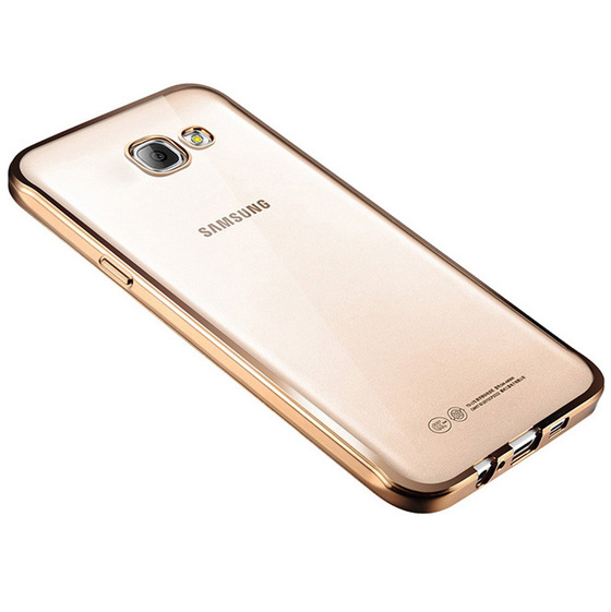 Microsonic Samsung Galaxy J7 Prime 2 Kılıf Flexi Delux Gold