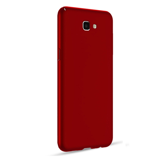 Microsonic Samsung Galaxy J7 Prime 2 Kılıf Premium Slim Kırmızı