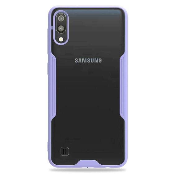 Microsonic Samsung Galaxy M10 Kılıf Paradise Glow Lila