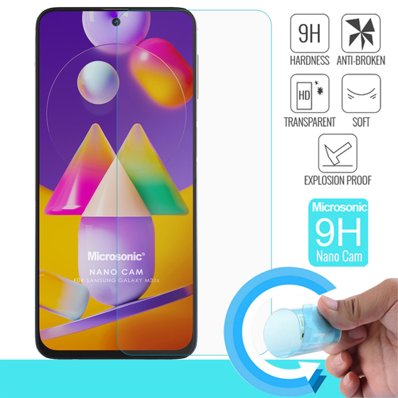 Microsonic Samsung Galaxy M31s Nano Glass Screen Protector