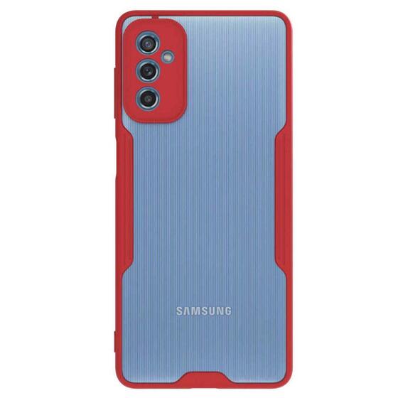 Microsonic Samsung Galaxy M52 Kılıf Paradise Glow Kırmızı