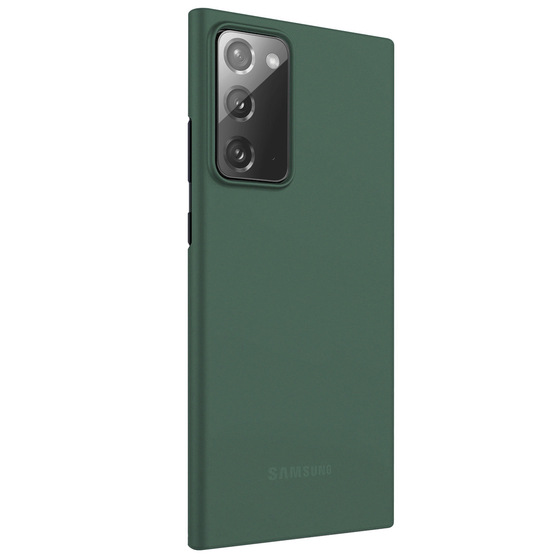 Microsonic Samsung Galaxy Note 20 Kılıf Peipe Matte Silicone Yeşil