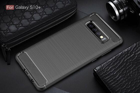 Microsonic Samsung Galaxy S10 Kılıf Room Silikon Siyah