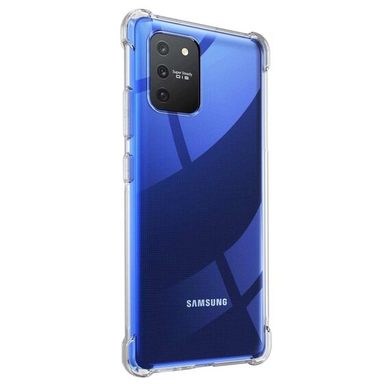 Microsonic Samsung Galaxy S10 Lite Kılıf Shock Absorbing Şeffaf