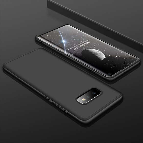 Microsonic Samsung Galaxy S10e Kılıf Double Dip 360 Protective Siyah