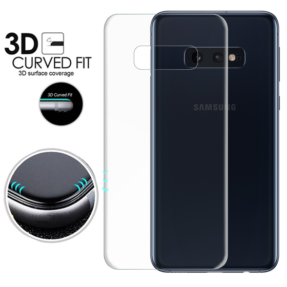 Microsonic Samsung Galaxy S10e Ön + Arka Kavisler Dahil Tam Ekran Kaplayıcı Film