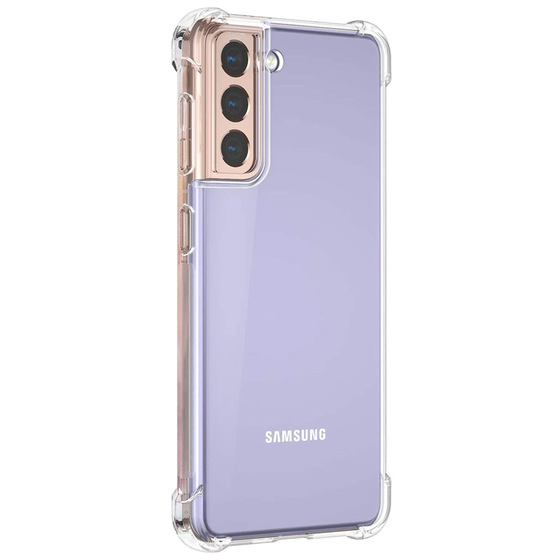 Microsonic Samsung Galaxy S21 Kılıf Shock Absorbing Şeffaf