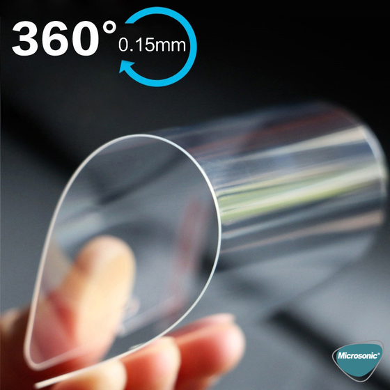 Microsonic Samsung Galaxy S21 Screen Protector Nano Glass Cam Ekran Koruyucu (3 Pack)