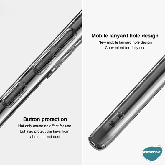 Microsonic Samsung Galaxy S22 Plus Kılıf Non Yellowing Crystal Clear Sararma Önleyici Kristal Şeffaf