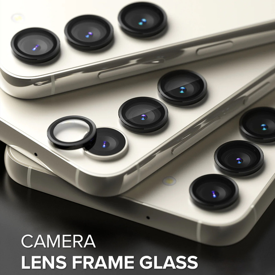 Microsonic Samsung Galaxy S23 FE Tekli Kamera Lens Koruma Camı Mor