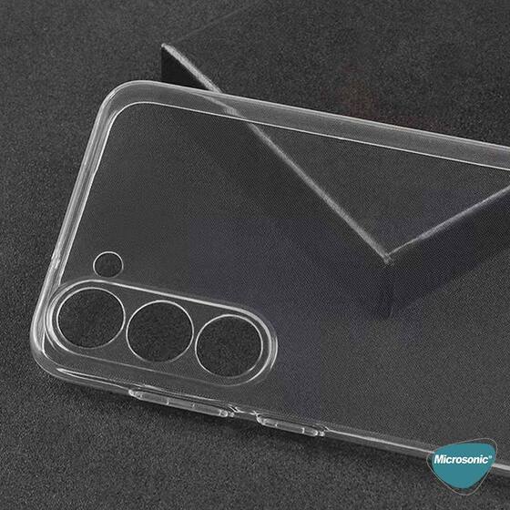Microsonic Samsung Galaxy S23 Plus Kılıf Transparent Soft Şeffaf