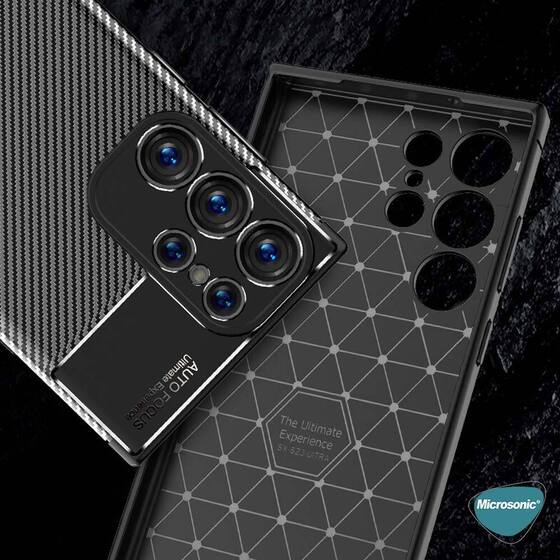 Microsonic Samsung Galaxy S23 Ultra Kılıf Legion Series Lacivert