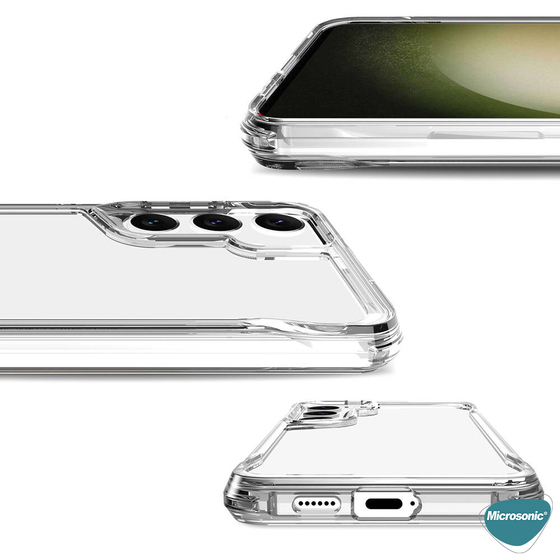Microsonic Samsung Galaxy S24 Kılıf Trex Bumper Şeffaf