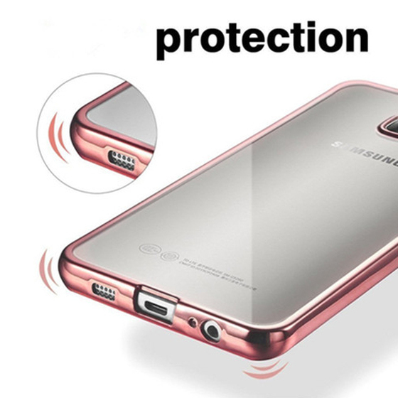 Microsonic Samsung Galaxy S8 Kılıf Flexi Delux Gümüş