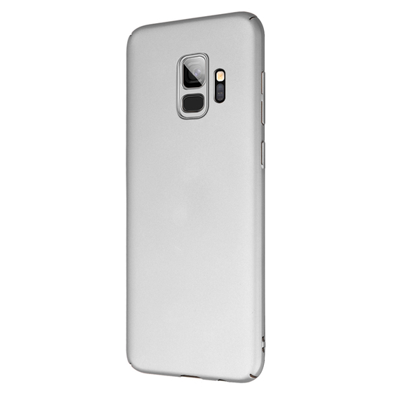 Microsonic Samsung Galaxy S9 Kılıf Premium Slim Gümüş