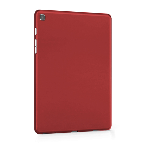 Microsonic Samsung Galaxy Tab A 10.1'' T510 Kılıf Glossy Soft Kırmızı