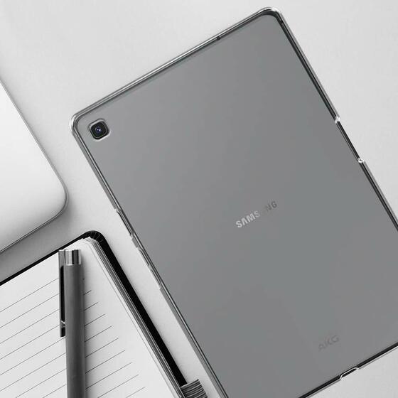 Microsonic Samsung Galaxy Tab A 10.1'' T510 Kılıf Transparent Soft Beyaz