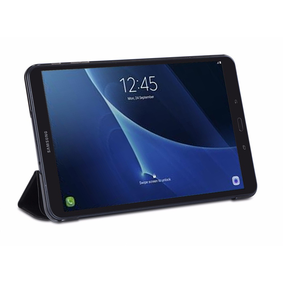 Microsonic Samsung Galaxy Tab A 10.1'' T580 Smart Case ve arka Kılıf Siyah