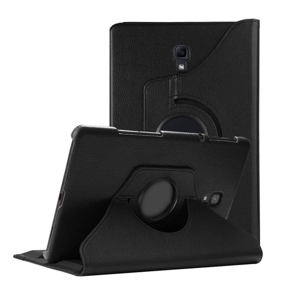 Microsonic Samsung Galaxy Tab A 10.5'' T590 Kılıf 360 Rotating Stand Deri Siyah
