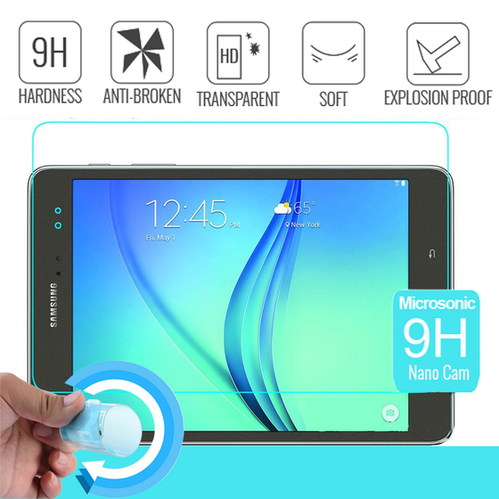 Microsonic Samsung Galaxy Tab A 8.0'' T350 Nano Cam Ekran koruyucu Kırılmaz film