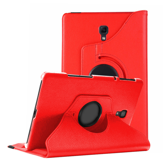 Microsonic Samsung Galaxy Tab S4 10.5'' T830 Kılıf 360 Rotating Stand Deri Kırmızı
