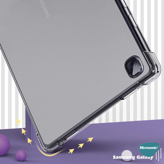 Microsonic Samsung Galaxy Tab S5e 10.5'' T720 Kılıf Shock Absorbing Şeffaf