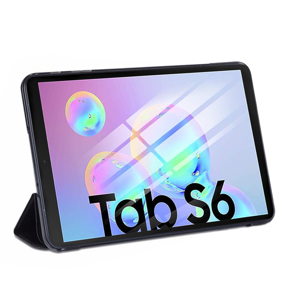 Microsonic Samsung Galaxy Tab S6 10.6'' T860 Smart Case ve arka Kılıf Siyah