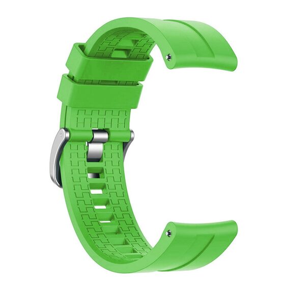 Microsonic Samsung Galaxy Watch 42mm Kordon, Silicone RapidBands Yeşil
